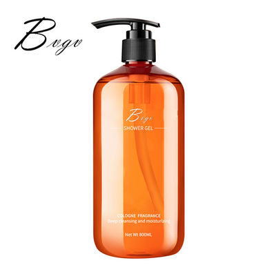 Original Natural Shower Gel Carrot Tonifying ISO22716 Bath Shower Gel