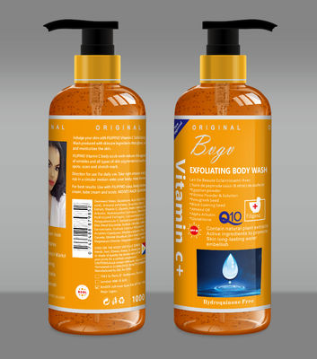 Rose Perfume Scented Liquid Soap Glowing Spa Shower Gel For Dull Skin