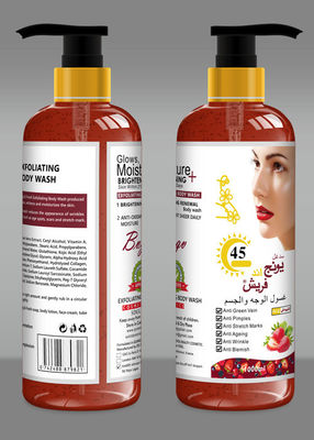 Strawberry Vitamins Whitening Shower Gel Smoothing Softsoap Body Scrub