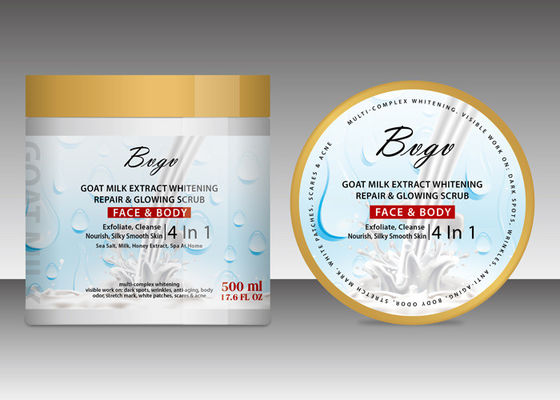 Sea Salt Exfoliating Shower Gel Polish Gentle Face Body Scrub
