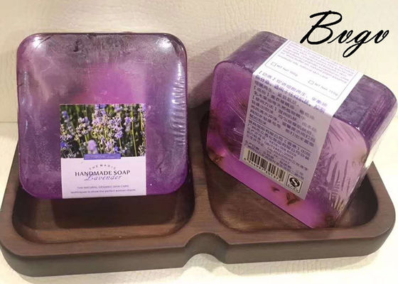 Lavander Extract Whitening Face Soap Purple Color Sensitive Skin Cleanser 120g