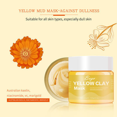 Apricot Fruit Extract Organic Face Clay Mask Apricot Seed Oil Smooth Skin
